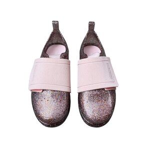 MINI MELISSA Glitter Slip On Shoes Girls 1 Jelly Pop Sneakers Pink Jelly Shoe